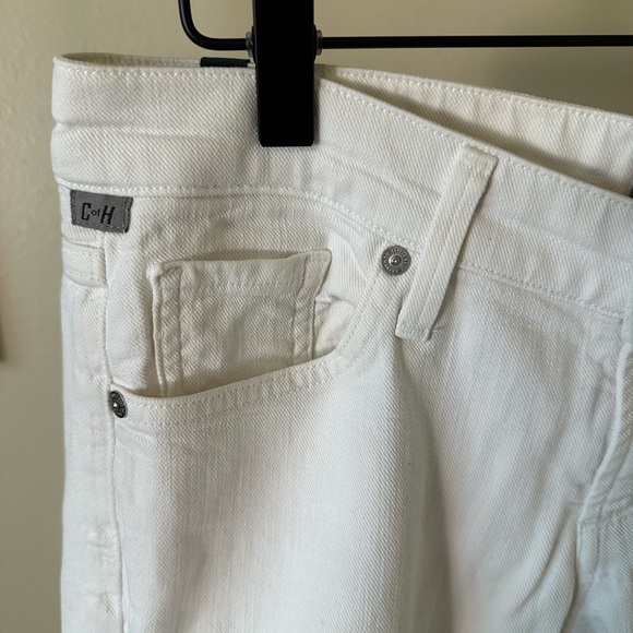Citizens of Humanity White Racer Skinny Jeans Size 26 - Picture 8 of 13
